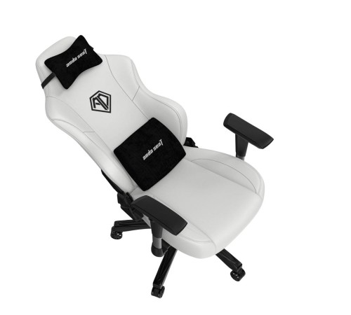 Кресло игровое Anda Seat Phantom 3, цвет белый, размер L (90кг), материал ПВХ (модель AD18) Кресло игровое Anda Seat Phantom 3, цвет белый, размер L (90кг), материал ПВХ (модель AD18)