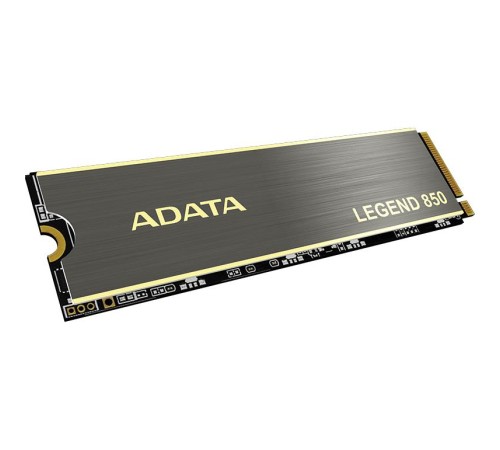 Твердотельный накопитель/ ADATA SSD LEGEND 850, 2TB, M.2(22x80mm), NVMe 1.4, PCIe 4.0 x4, 3D NAND, R/W 5000/4500MB/s, IOPs 400 000/550 000, TBW 2000, DWPD 0.54, with Heat Sink (5 лет) Твердотельный накопитель/ ADATA SSD LEGEND 850, 2TB, M.2(22x80mm), NVMe 1.4, PCIe 4.0 x4, 3D NAND, R/W 5000/4500MB/s, IOPs 400 000/550 000, TBW 2000, DWPD 0.54, with Heat Sink (5 лет)