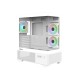 корпус ZALMAN CHRONIX, ATX, WHITE, WINDOW, 1xCombo (3.5’’ or 2.5’’), 1x3.5’’HDD, 2x2.5’’SSD, 1xUSB2.0, 1xUSB3.0, 1xUSB Type-C, SIDE 2x120mm ARGB, REAR 1x120mm ARGB