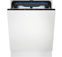 Встраиваемые посудомоечные машины ELECTROLUX/ загрузка на 14 комплектов посуды, сенсорное управление, 7 программ, 59.6x55x82 см, черный цвет, сушка: с открыванием дверцы, индикация на полу: проекция дисплея