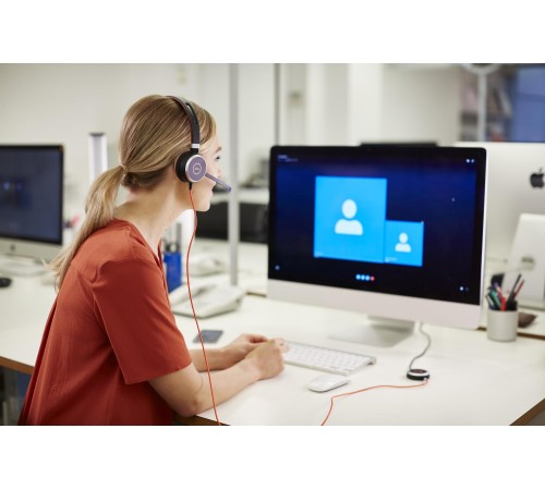 Гарнитура проводная/ Jabra EVOLVE 40 MS, Stereo, USB-C