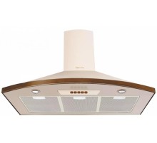 Вытяжка Kuppersberg/ Настенная вытяжка, ширина 90 см, отвод/рециркуляция, 650 м3/час, электронное управление, 3 скорости, галогеновое освещение 2х20 Вт, анодированные алюминиевые жироулавливающие фильтры, таймер,  угольный фильтр С6С (опция), 42 дБ, цвет