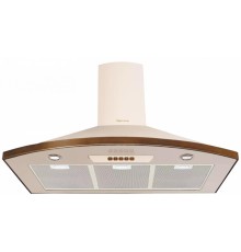 Вытяжка Kuppersberg/ Настенная вытяжка, ширина 90 см, отвод/рециркуляция, 650 м3/час, электронное управление, 3 скорости, галогеновое освещение 2х20 Вт, анодированные алюминиевые жироулавливающие фильтры, таймер,  угольный фильтр С6С (опция), 42 дБ, цвет
