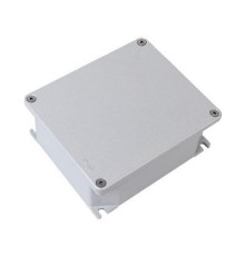 Коробка ответвительная алюминиевая окрашенная, IP66/IP67, RAL9006, 90х90х53мм