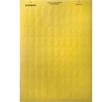 Табличка маркировочная 278х210мм. Полиэстер. Белая