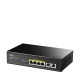 Коммутатор/ 6-Port 10/100/1000M PoE+ Switch, 4-Port 10/100/1000 BASE-T Gigabit PoE+ ports, 2-Port 10/100/1000 BASE-T Gigabit Uplink ports,  802.3at/af, VLAN mode support for port #1 ~ #4, Extend mode support for port #3 ~ #4, Fanless, ±4KV Surge Protectio