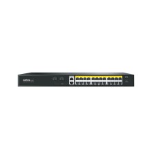 Коммутатор/ Коммутатор Netis P124GH (L2) 24x100Мбит/с 2x1Гбит/с 1xКомбо(1000BASE-T/SFP) 1SFP 24PoE 24PoE+ 360W н
