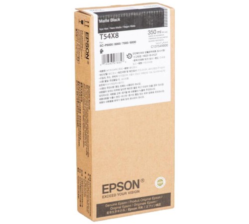 Картридж/ Epson C13T54X800 Matte Black Ink 350ml