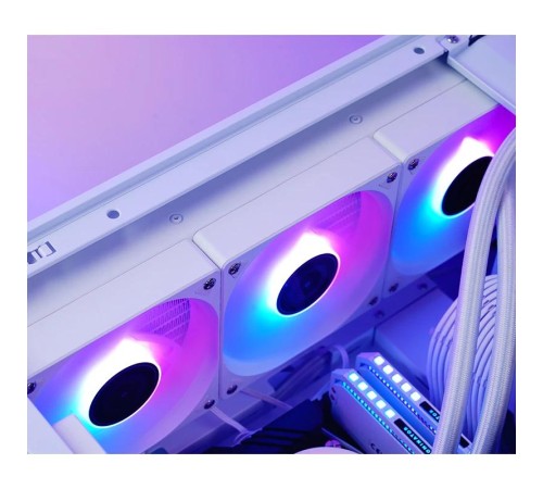 Система жидкостного охлаждения/ Water Cooling System JONSBO TG-240 White (260W, 240mm, White, ARGB/ Fans: 2x120mm, 66.19CFM, 35.4dBA, 1800RPM/ Pump height 72mm, 30dBA, 2400RPM, Rad thickness 27mm/ S: 1700, 1200, 115X, AM5, AM4) Система жидкостного охлаждения/ Water Cooling System JONSBO TG-240 White (260W, 240mm, White, ARGB/ Fans: 2x120mm, 66.19CFM, 35.4dBA, 1800RPM/ Pump height 72mm, 30dBA, 2400RPM, Rad thickness 27mm/ S: 1700, 1200, 115X, AM5, AM4)