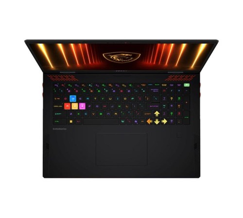 Ноутбук без сумки MSI Raider 18 HX A2XWIG-204RU Ultra9 285HX 18" 16:10 UHD+ (3840x2400)120Hz DDR5 64GB (32GB*2),4TB SSD(2TB+2TB),NV RTX 5080 (16GB GDDR7),99Whr,3,6kg,2y,Win11Home,Black