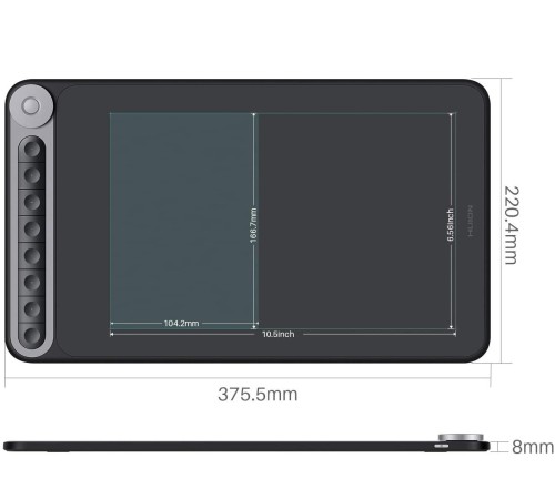 Графический планшет/ Графический планшет Huion Q620M