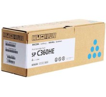 Принт-картридж голубой, тип SP C360HE (5K) Print Cartridge Cyan SP C360HE (5K)