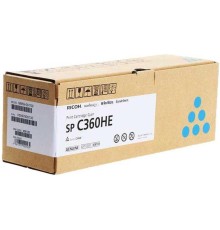 Принт-картридж голубой, тип SP C360HE (5K) Print Cartridge Cyan SP C360HE (5K)
