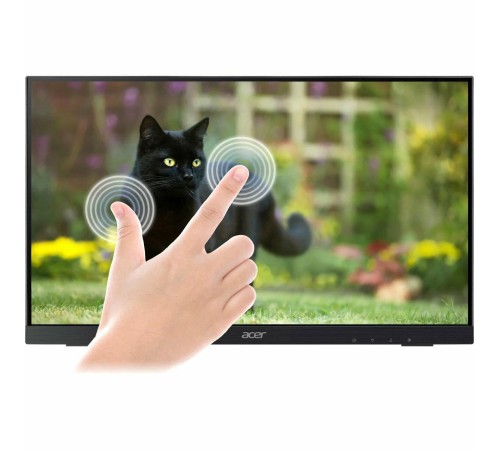 Монитор/ ACER UT272bmipzx 27'', ZeroFrame, Black, 10 point MultiTouch, 16:9, IPS, 1920x1080, 4ms, 360cd, 75Hz, 1xHDMI(1.4) + 1xDP(1.2) + USB3.2x2 + USB-B(1up 2down) + SPK + Audio out, Speakers 1.5Wx2, sync: FreeSync, hdr: HDR 10, Vesa:100x100 Монитор/ ACER UT272bmipzx 27'', ZeroFrame, Black, 10 point MultiTouch, 16:9, IPS, 1920x1080, 4ms, 360cd, 75Hz, 1xHDMI(1.4) + 1xDP(1.2) + USB3.2x2 + USB-B(1up 2down) + SPK + Audio out, Speakers 1.5Wx2, sync: FreeSync, hdr: HDR 10, Vesa:100x100