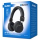 Беспроводные стереонаушники с микрофоном SVEN AP-B710MV, черный (Bluetooth, ANC, APP, 3 mics, 500mAh)