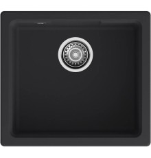 Кухонная мойка GRANFEST GRANFEST Мойка URBAN 4550 подстольный монтаж 1-чаша 450*500мм, монтаж: универсальный, материал: кварц, цвет: черный