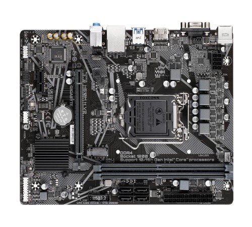 Материнская плата/ MB GIGABYTE INTEL H470 s1200, 2xDDR4(64GB), D-SUB/HDMI 1.4, 1xPCIe 3.0x16, 1xPCIe 3.0, 1xLAN, 4xSATA 6Gb/s, 1xM.2, 2xUSB 3.2, 4xUSB 2.0, 1xPS/2, mATX Материнская плата/ MB GIGABYTE INTEL H470 s1200, 2xDDR4(64GB), D-SUB/HDMI 1.4, 1xPCIe 3.0x16, 1xPCIe 3.0, 1xLAN, 4xSATA 6Gb/s, 1xM.2, 2xUSB 3.2, 4xUSB 2.0, 1xPS/2, mATX