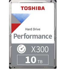 Жесткий диск/ HDD Toshiba X300 SATA3 10Tb 3.5" 7200 256Mb 1 year warranty