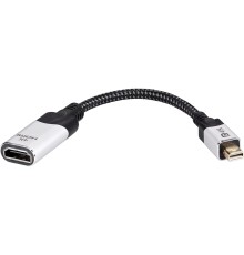 Адаптер/ Адаптер miniDisplayPort(M) ---> HDMI(F) 0.15m 4K@60Hz VCOM <CG616M-0.15>