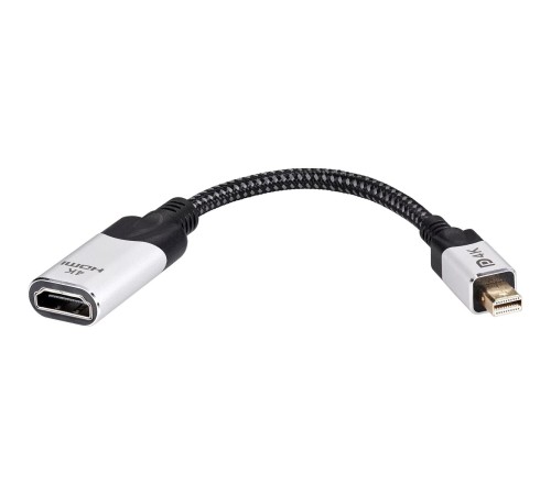 Адаптер/ Адаптер miniDisplayPort(M) ---> HDMI(F) 0.15m 4K@60Hz VCOM <CG616M-0.15> Адаптер/ Адаптер miniDisplayPort(M) ---> HDMI(F) 0.15m 4K@60Hz VCOM <CG616M-0.15>