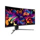 Монитор MSI MAG 341CQP QD-OLED 34,18" 21:9 UWQHD(3440x1440) QD-OLED 1800R,TrueBlack 400, 0.03ms(GTG), 1,5M:1,HDR Brightness 1000nits,2xHDMI,DP,USB-C,2xUSB-A,USB-B,Tilt,Swivel,Height,VESA,175Hz,Black,1y w-ty