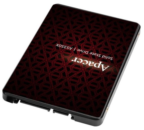 Твердотельный накопитель Apacer SSD PANTHER AS350X 256Gb SATA 2.5" 7mm, R560/W540 Mb/s, 3D NAND, IOPS 81K/74K, MTBF 1,5M, 180TBW, Retail, 3 years (AP256GAS350XR-1)