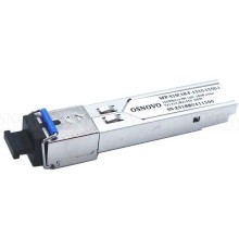 Трансивер/ OSNOVO Оптический SFP модуль промышленный, SC, одно волокно SM,  Tx:1310/Rx:1550, до 155мбит/с, до 20 км