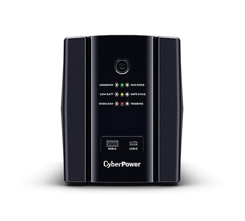 Источник бесперебойного питания/ UPS CyberPower UT1500EG Line-Interactive 1500VA/900W USB/RJ11/45/USB charger A/C Источник бесперебойного питания/ UPS CyberPower UT1500EG Line-Interactive 1500VA/900W USB/RJ11/45/USB charger A/C
