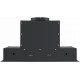 ВЫТЯЖКА MAUNFELD FANTASY LIGHT 60 Black/ ширина 600 мм, полновстраиваемая, сенсорное управление, 3 скорости, 800 м3/ч, 40 дБ, светодиодное LED освещение, опция: угольный фильтр CF190C, черный цвет