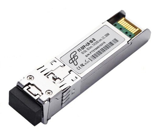 Трансивер FiberTrade модуль SFP+ , 10Гб/с, 1310нм, SMF, 10км, прошивка Huawei (аналог 02313URK, OSX010000) Трансивер FiberTrade модуль SFP+ , 10Гб/с, 1310нм, SMF, 10км, прошивка Huawei (аналог 02313URK, OSX010000)