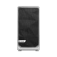 Корпус ПК без блока питания/ Case Fractal Design Meshify 2 Mini TG Clear Tint, Mini-Tower, 1x120mm + 1x140mm, 2xUSB-A 3.2 + 1xUSB 3.2 Type-C mATX, mITX, mDTX White