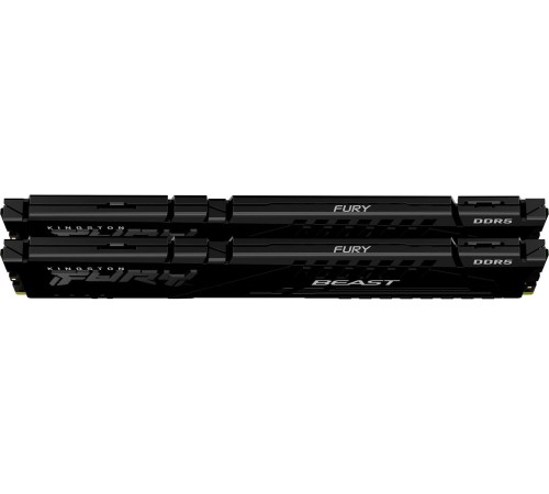Память оперативная/ Kingston 64GB 5600MT/s DDR5 CL40 DIMM (Kit of 2) FURY Beast Black XMP Память оперативная/ Kingston 64GB 5600MT/s DDR5 CL40 DIMM (Kit of 2) FURY Beast Black XMP
