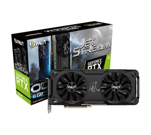 Видеокарта Palit RTX3070 JETSTREAM OC 8G GDDR6 256bit 3-DP HDMI V1 (Вскрытая упаковка) Видеокарта Palit RTX3070 JETSTREAM OC 8G GDDR6 256bit 3-DP HDMI V1 (Вскрытая упаковка)