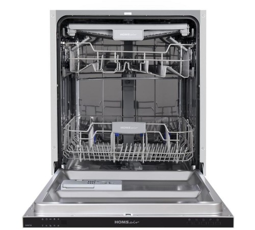 Посудомоечная бытовая машина HOMSair DW67M/ встраиваемая, 598х815х550 мм, 14 комплектов, 6 программ, 47 дБ, А++, расход воды - 11 л.
