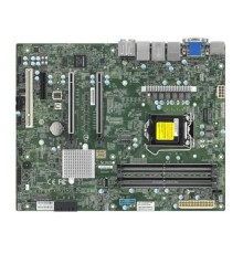 Системная плата/ MB Supermicro X12SCA-F-B (ATX, 1xLGA-1200 125W supp Intel Comet lake-S, 4 UDIMM, Intel W480, 1 PCIe 3.0 x4, 2 PCIe 3.0 x16 slots (16/NA or 8/8), 2xM.2  PCIe 3.0 x4, RAID 0 & 1 2280/22110)