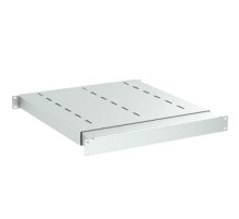 Полка 1U регулируемая по глубине 500-700мм для напольных 19" IT-корпусов ДКС серии CQE, RAL7035