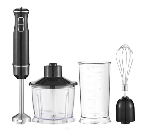 Блендер deerma Blender DEM-JB15W Black, 1000 W, Max Spins - 16000 rpm, Volume chopper / attachment-combine - 800 ml, Immersion material - stainless steel (Вскрытая упаковка) Блендер deerma Blender DEM-JB15W Black, 1000 W, Max Spins - 16000 rpm, Volume chopper / attachment-combine - 800 ml, Immersion material - stainless steel (Вскрытая упаковка)