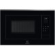 Встраиваемая микроволновая печь ELECTROLUX/ Микроволновая печь с грилем, объем 25 л., высота 390 мм, цвет черный/нерж. Сталь