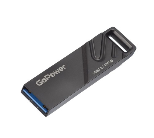 Флеш-накопитель/ Флеш-накопитель GoPower TITAN 128GB USB3.0 металл черный графит (1/50/1000) Флеш-накопитель/ Флеш-накопитель GoPower TITAN 128GB USB3.0 металл черный графит (1/50/1000)