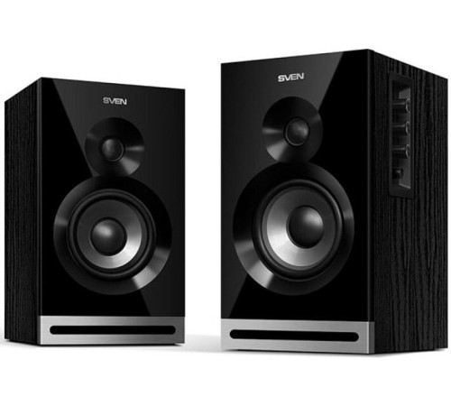 SVEN SPS-705, чёрный, акустическая система 2.0, мощность 2x20 Вт(RMS), щелевой фазоинвертор, Bluetooth SVEN SPS-705, чёрный, акустическая система 2.0, мощность 2x20 Вт(RMS), щелевой фазоинвертор, Bluetooth