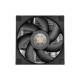 Кулер для процессора DEEPCOOL AN400 LGA1700/1200/115X/AM5/AM4 низкопрофильный 52,5 mm (27шт/кор, TDP 150W, PWM,  Fan 120mm, 4 тепл. Трубок, Copper Base, White LED, черный) RET