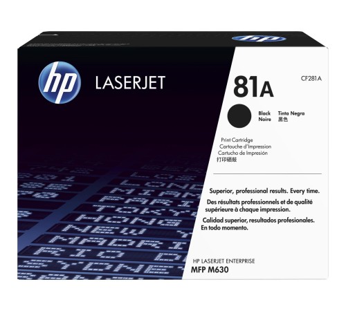 Тонер-картридж/ HP 81A Black LaserJet Toner Cartridge Тонер-картридж/ HP 81A Black LaserJet Toner Cartridge