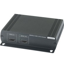 Удлинитель/ SC&T HKM01E HDMI KVM удлинитель (комплект приёмник + передатчик) по витой паре до 150м (CAT5e/CAT6)