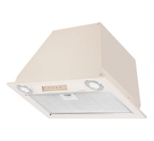 Вытяжка встраиваемая Kuppersberg/ Встраиваемая вытяжка, ширина 52 см, отвод/рециркуляция, 850 м3/час, электронное сенсорное управление, таймер, пульт ДУ, 3 скорости, светодиодное освещение 2х3,5 Вт, металлический жироулавливающий фильтр, угольный фильтр С