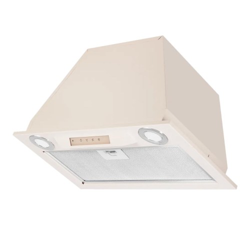 Вытяжка встраиваемая Kuppersberg/ Встраиваемая вытяжка, ширина 52 см, отвод/рециркуляция, 850 м3/час, электронное сенсорное управление, таймер, пульт ДУ, 3 скорости, светодиодное освещение 2х3,5 Вт, металлический жироулавливающий фильтр, угольный фильтр С