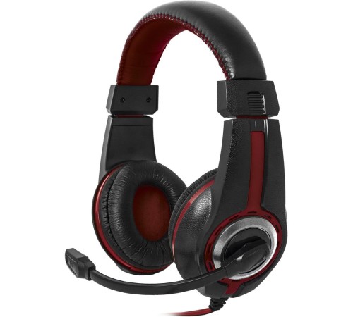 Defender Игровая гарнитура Warhead G-185 черный + красный, кабель 2 м