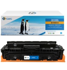 Картридж Cartridge G&G 415A для HP CLJ M454/M479 с чипом 2100 стр. голубой аналог W2031A  гарантия 36 мес.