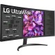 Монитор LG LCD 34WQ60C-B/ LG UltraWide 34WQ60C-B 34" Curved 3800R IPS monitor, 3440x1440, 300cd/m2, 21:9, 5мс (GtG), HDMIx2, DP, 60Hz, 178/178, FreeSync, HDR 10, VESA (100x100 мм), sRGB 99%, PBP, вcтроенный БП, black