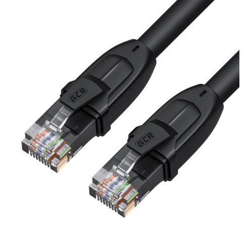 GCR Патч-корд PROF прямой 20.0m, UTP медь кат.6, че, 24 AWG, ethernet high speed 10 Гбит/с, RJ45, T568B, GCR-52589 GCR Патч-корд PROF прямой 20.0m, UTP медь кат.6, че, 24 AWG, ethernet high speed 10 Гбит/с, RJ45, T568B, GCR-52589