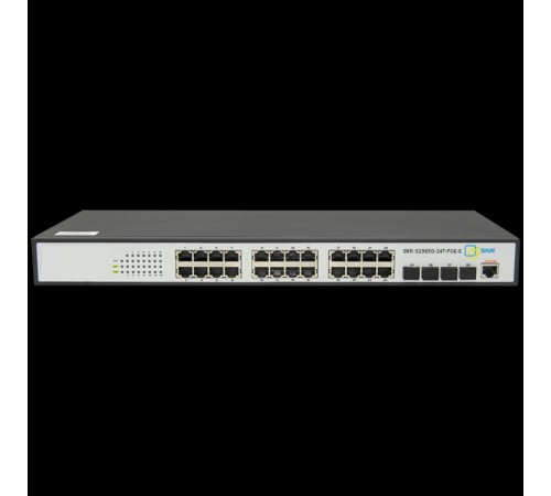 Коммутатор/ Управляемый POE коммутатор уровня 2 SNR-S2985G-24T-POE-E